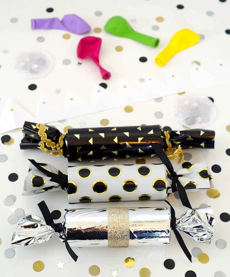 Easy to make confetti poppers 