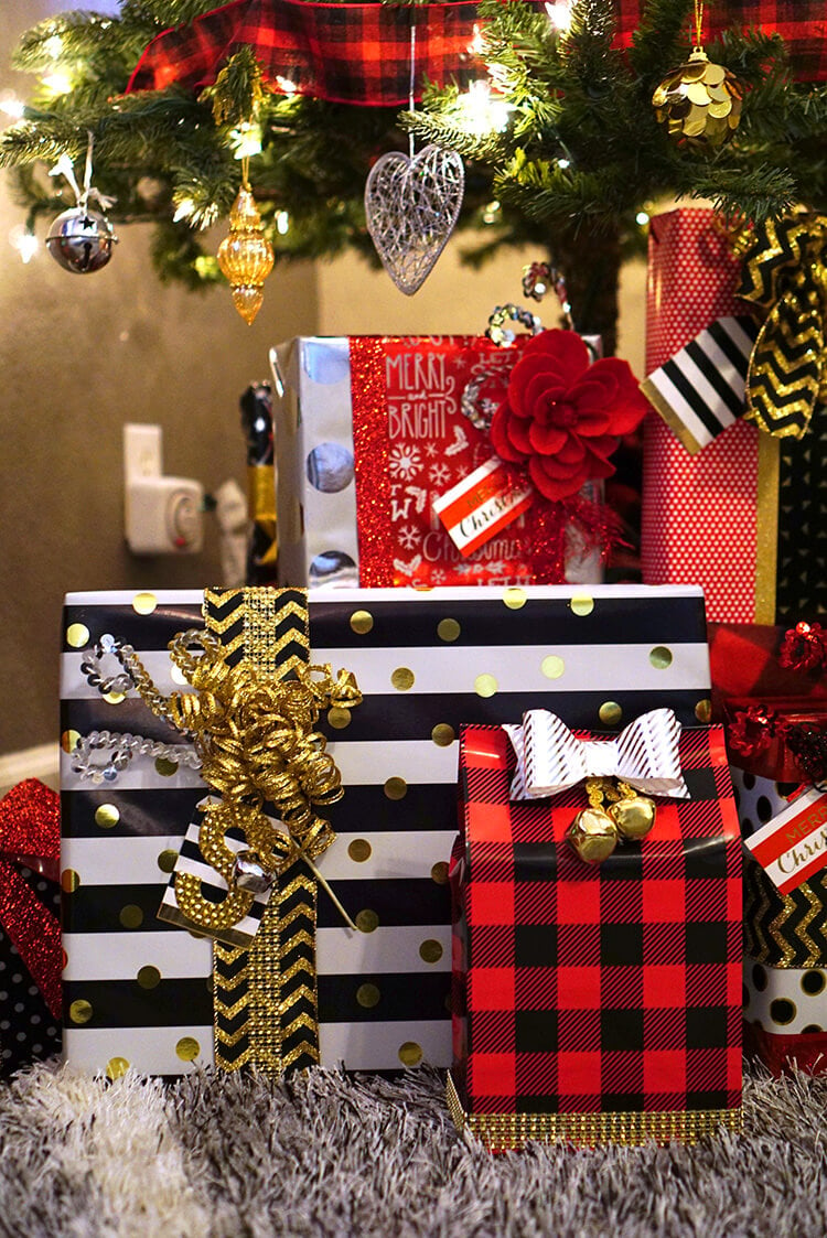 Kraft & Gold Foil Gift Bags, Hobby Lobby