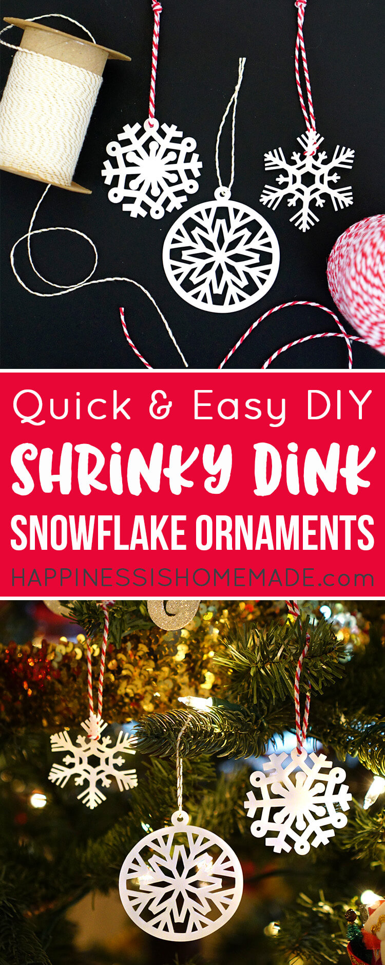 Plastic Cup Shrinky Dink Ornaments