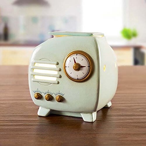 scentsations wax tart burner retro radio