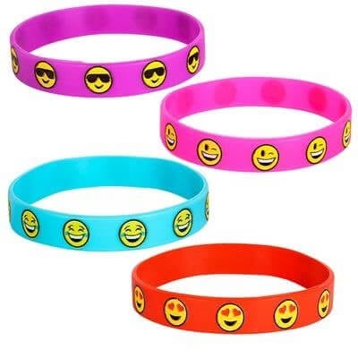 Emoji Rubber Bracelets