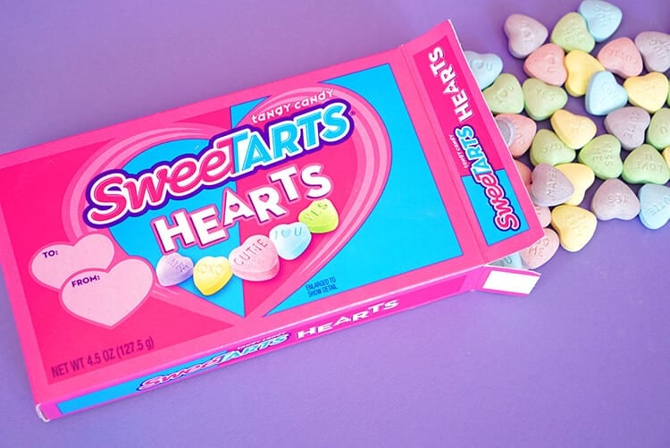 SweeTART Hearts for Valentine's Day