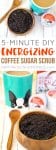 15 minute diy energizing coffee scrub gift idea