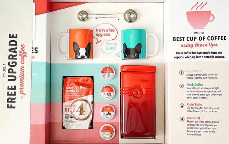 seattle\'s best coffee gift package