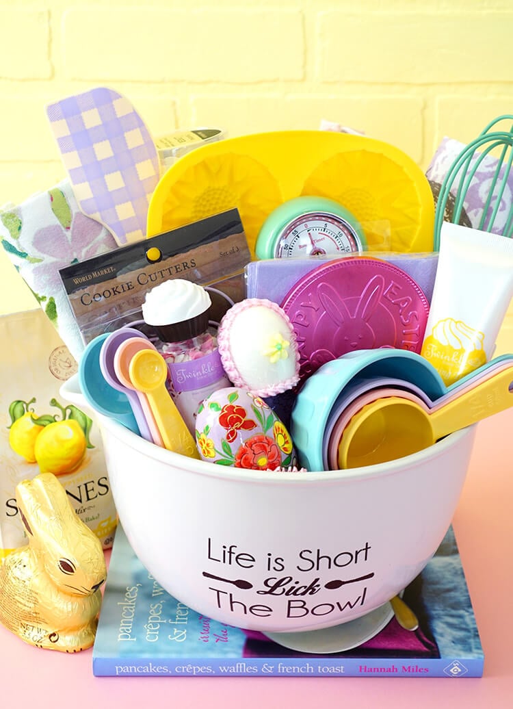 Easter Baking Gift Basket Happiness is Homemade