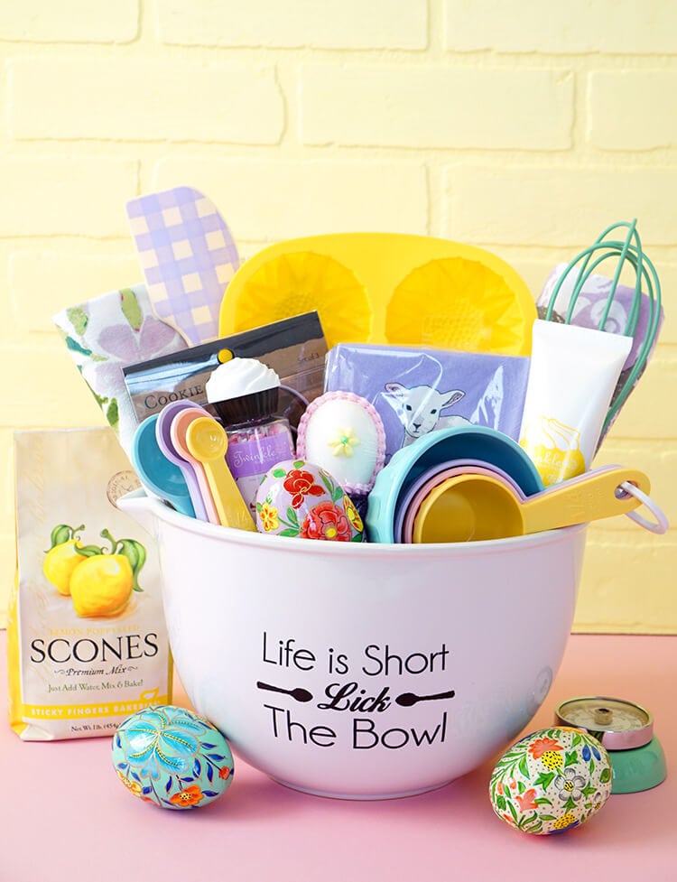 Easter Baking Gift Basket - Happiness is Homemade