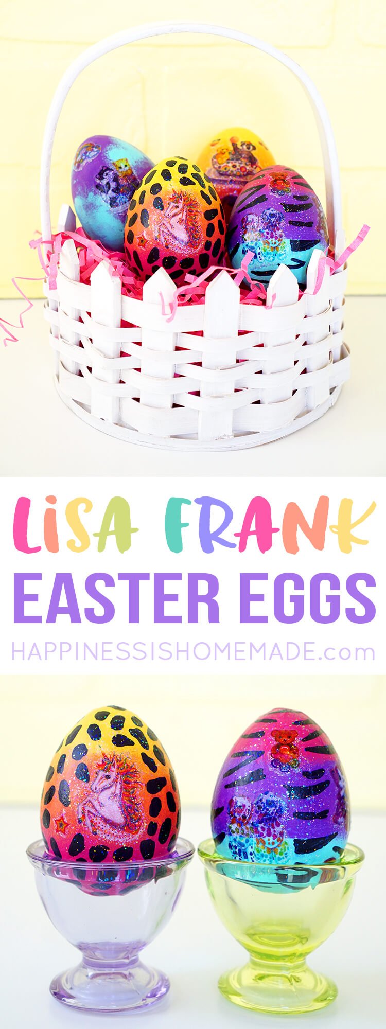 lisa frank easter eggs