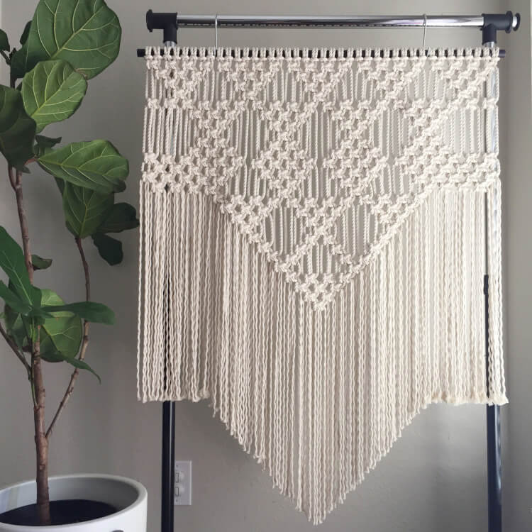 easy macrame patterns for beginners