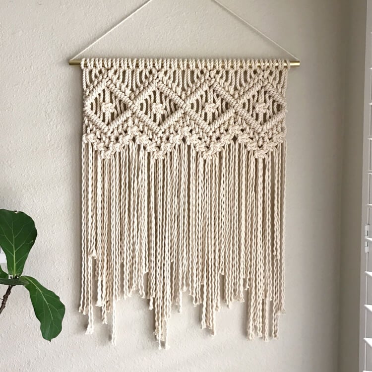 16 Modern Macramé Patterns - Happiness is Homemade