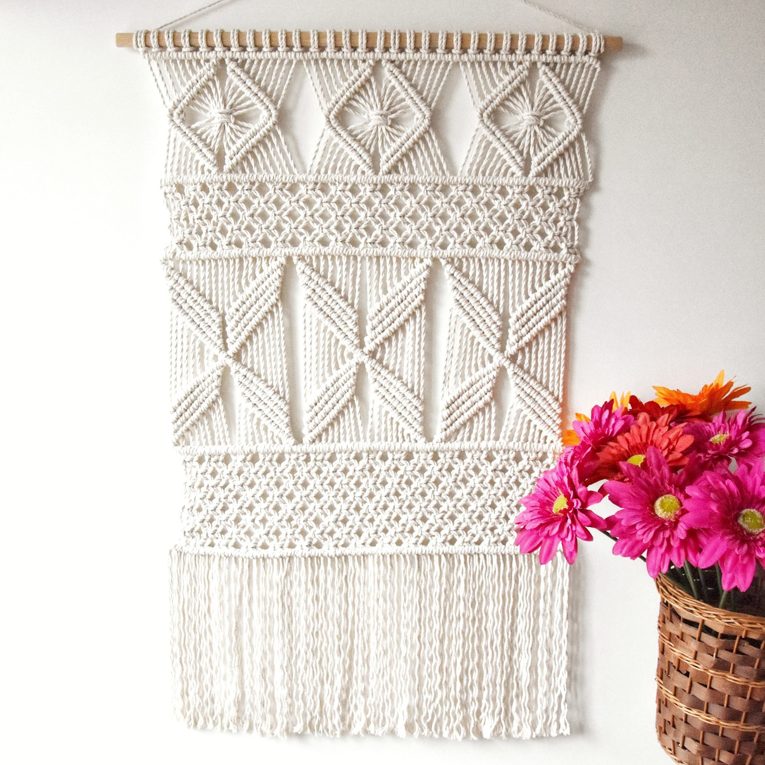 11 Modern Macrame  Patterns Happiness is Homemade