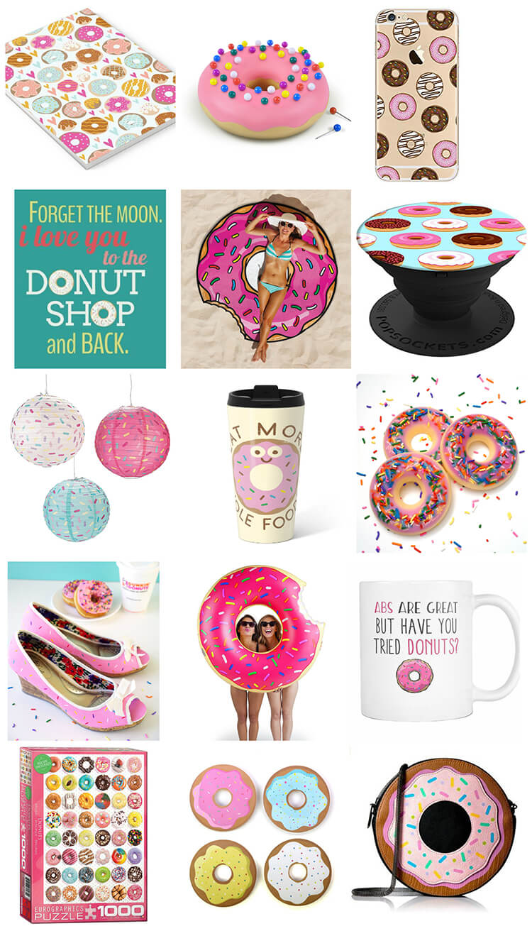 diy donut craft collage 