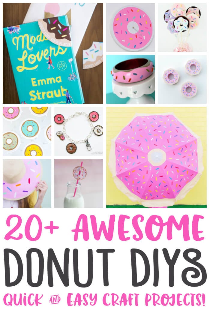 20+Awesome DIY Donut Craft Project Ideas