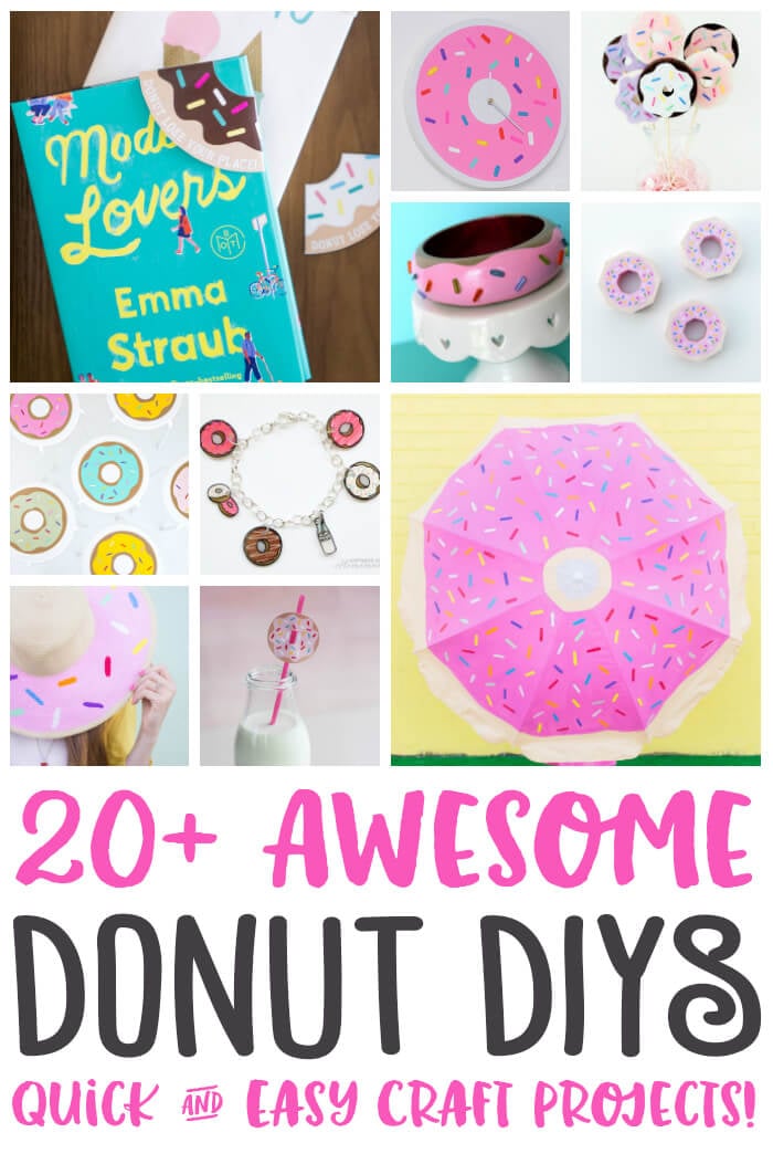 20+ awesome donut diys quick and easy craft projects