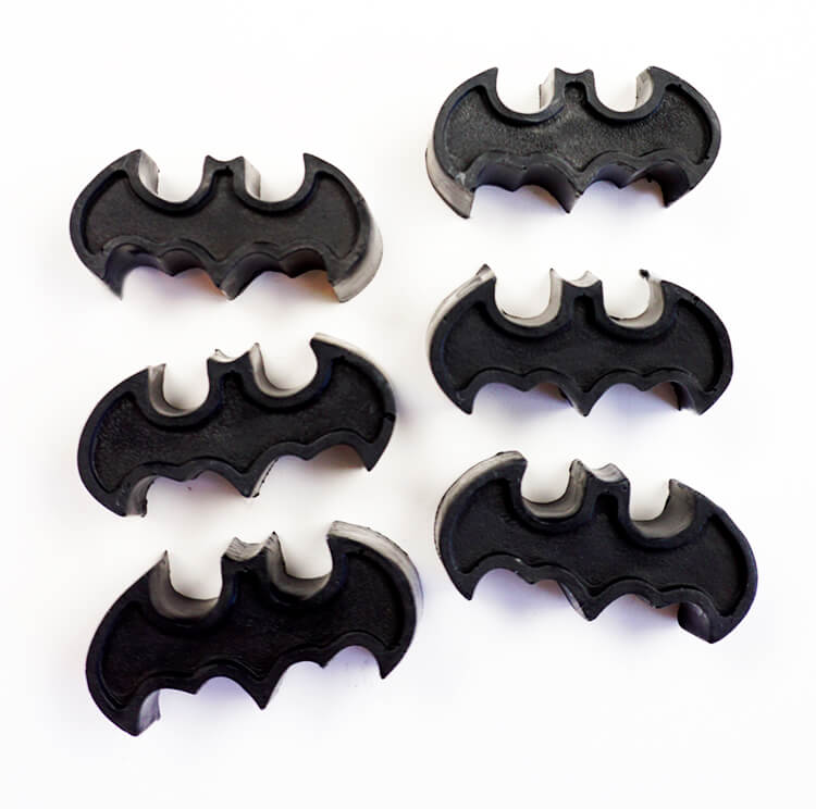 batman symbols popped out of mold