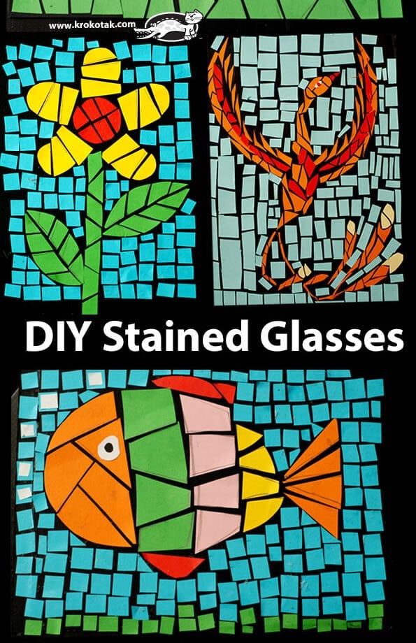 diy stained glass pictures