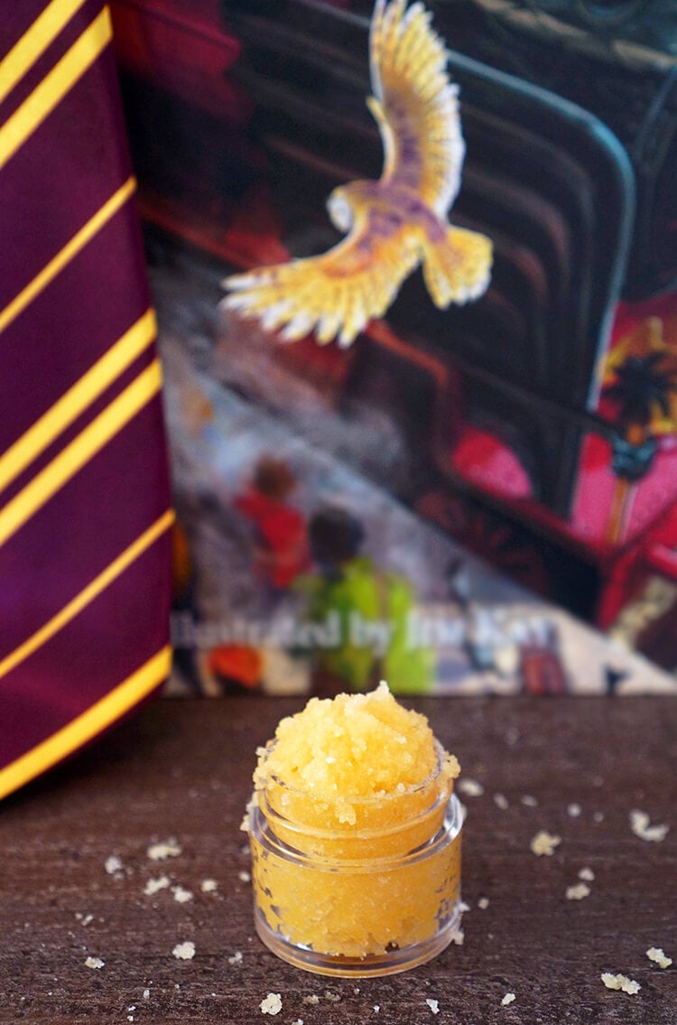 butterbeer sugar scrub for harry potter fans
