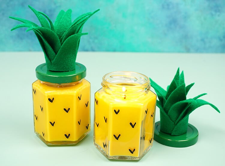 easy diy homemade candle gift idea