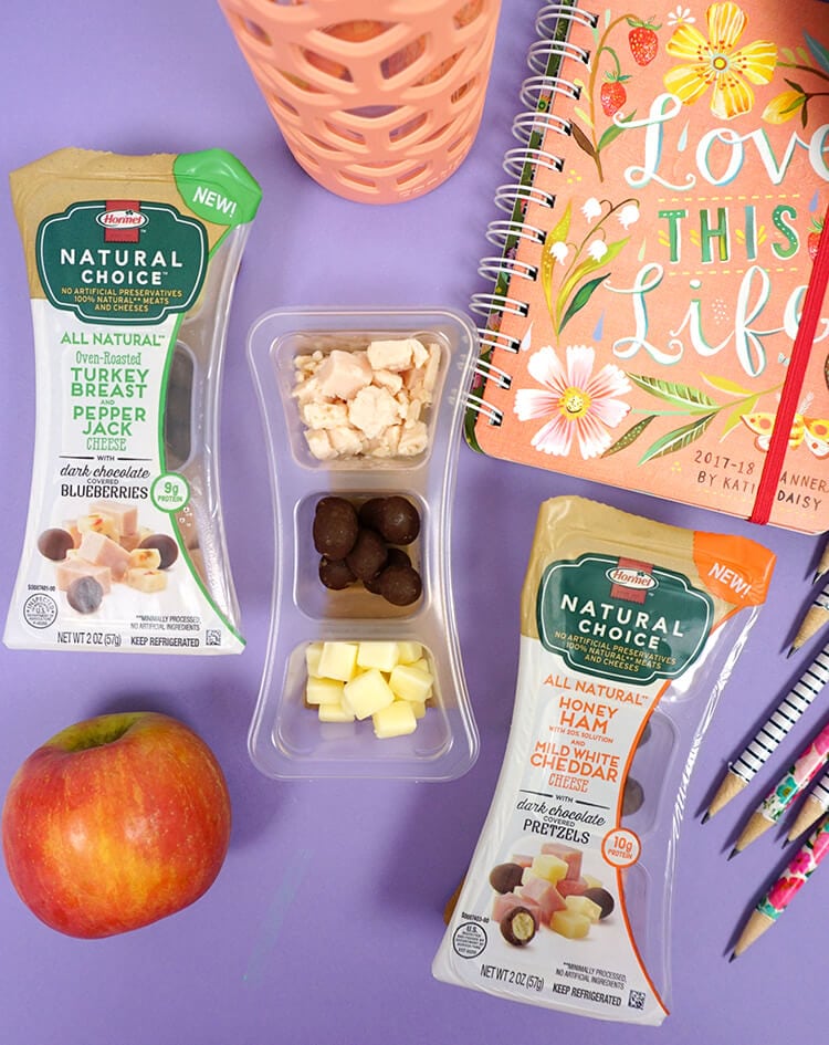 back to school items with natural choice snacks