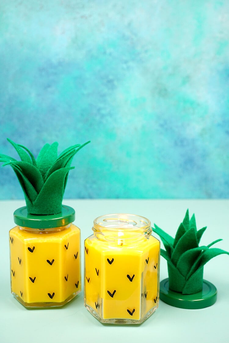 diy candle gift idea