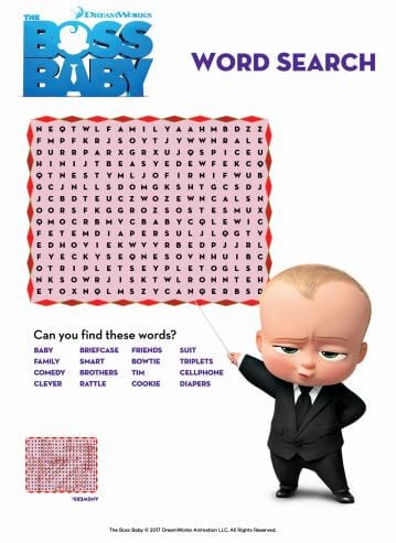 The Boss Baby Movie Night Ideas - Happiness is Homemade