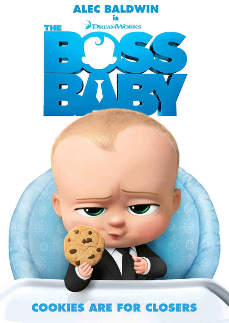 boss baby movie poster art