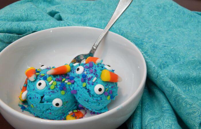 vegan ice cream for monsters inc party