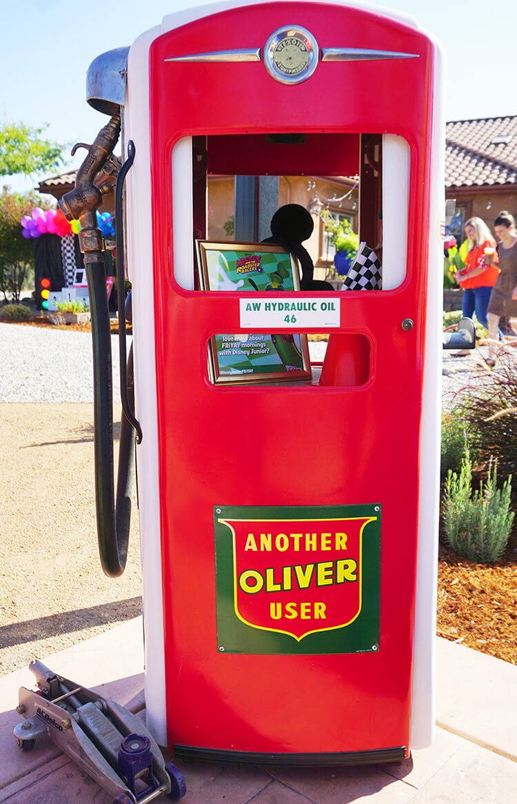 gas pump party decoration