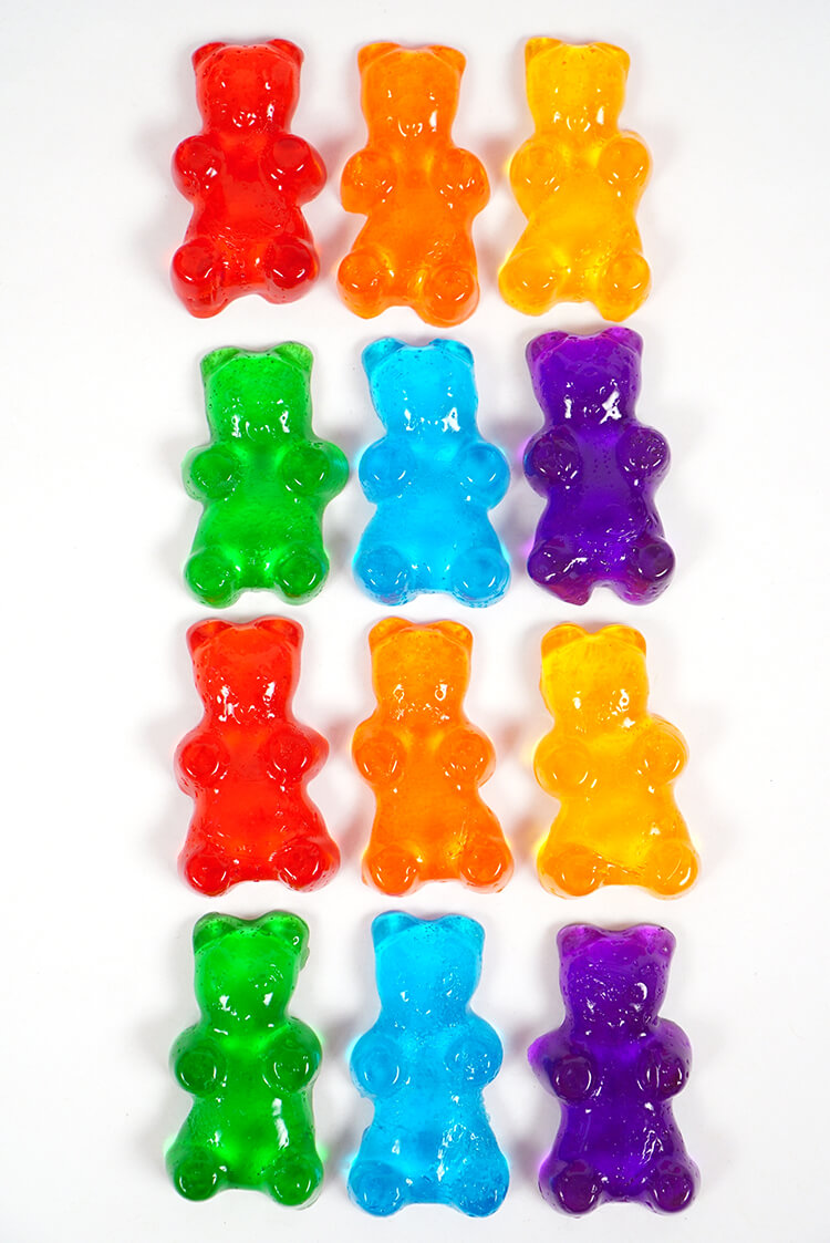 cute gift idea shower gummy soaps