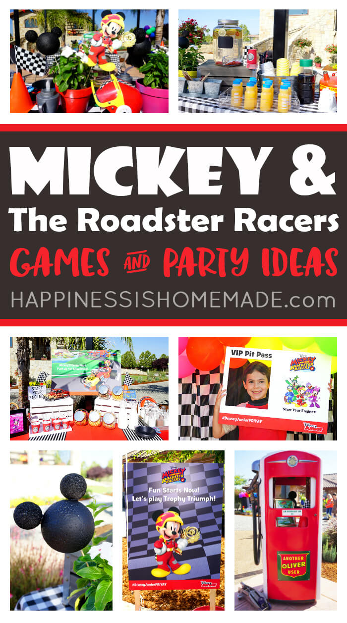 mickey and the roaster racers party game ideas