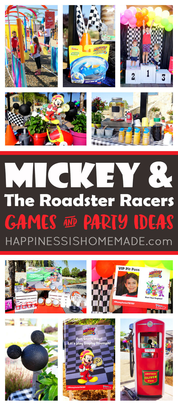 Mickey and the Roadster Racers Games + Party Ideas