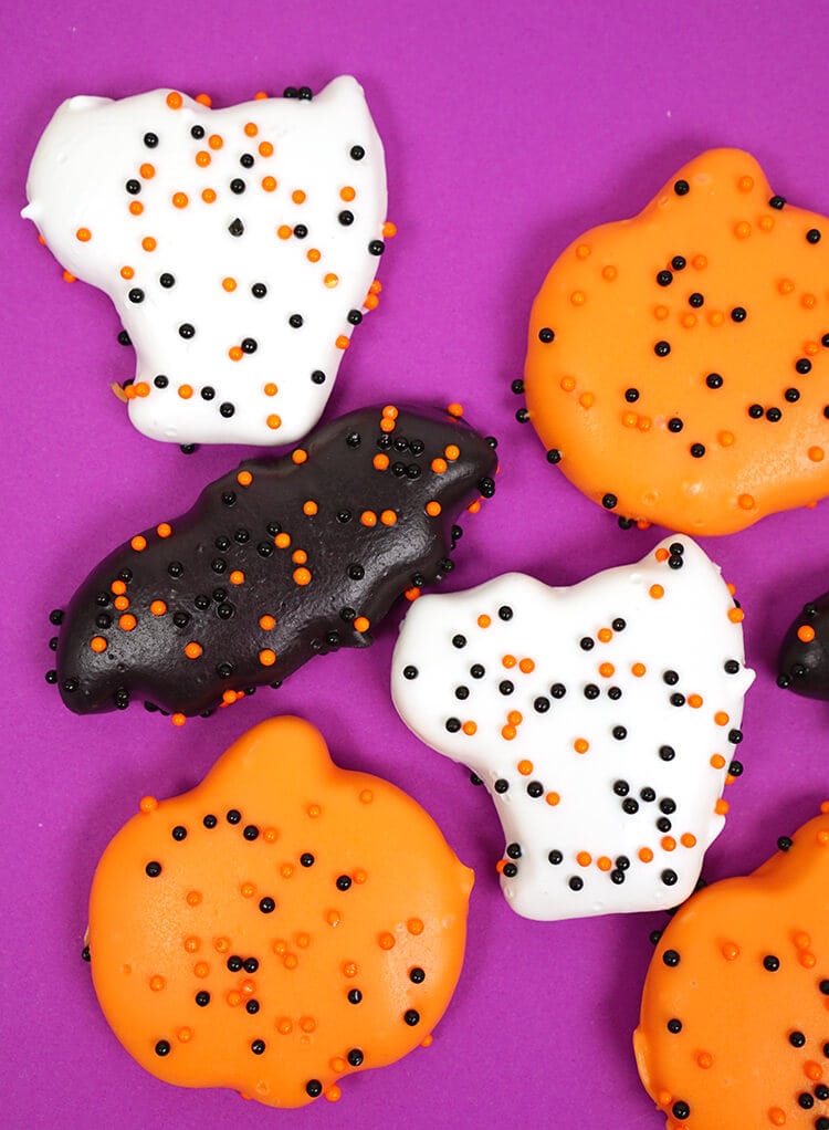 delicious homemade cookies for halloween