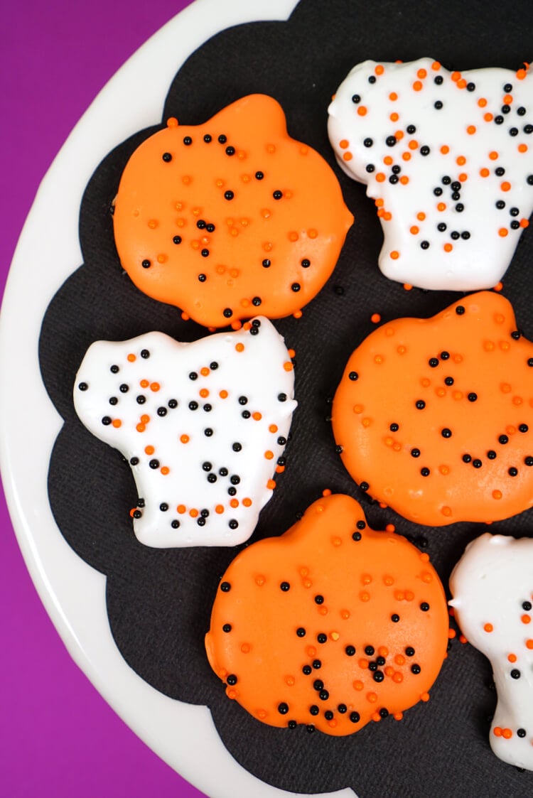 Easy-to-make Circus Animal Halloween Cookies