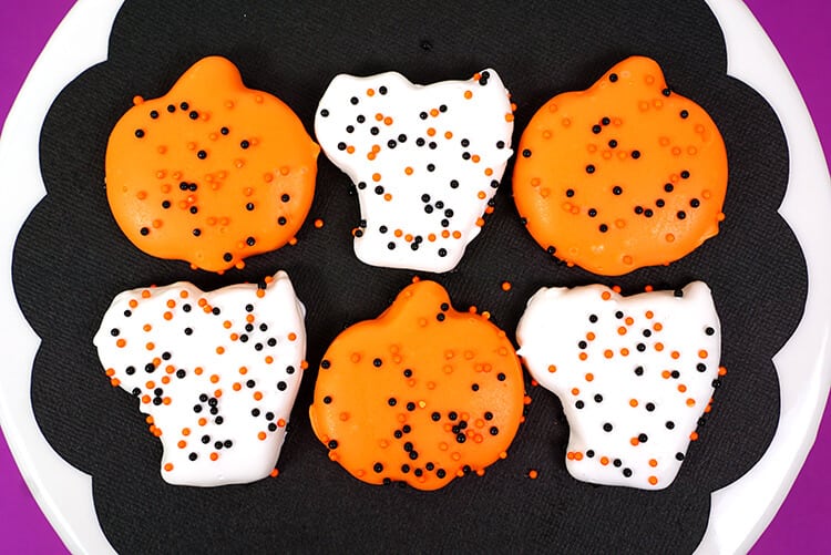 halloween circus animal cookies 