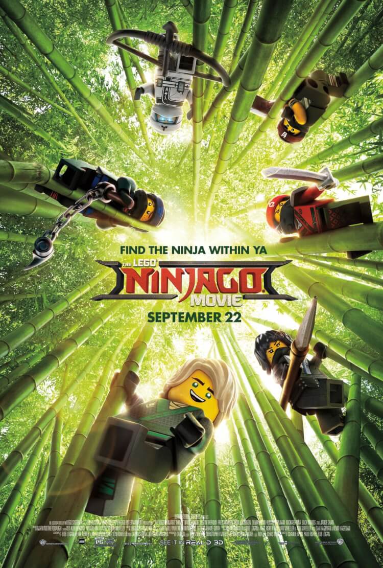 lego ninjago movie poster