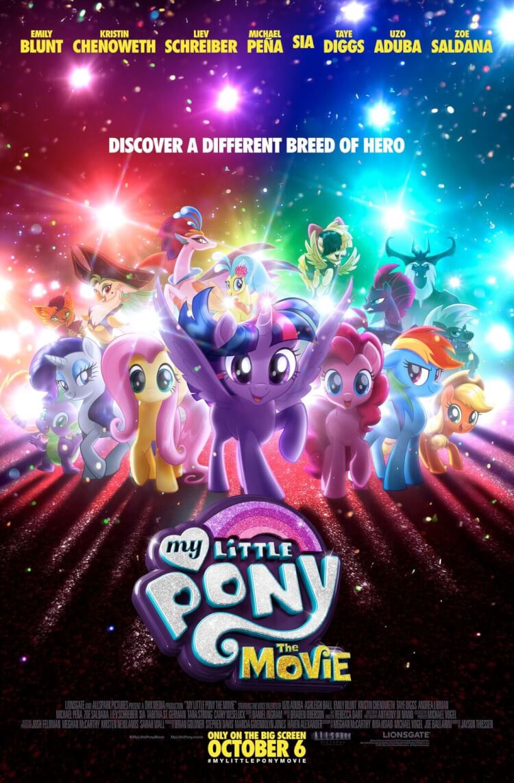 my little pony movie poster