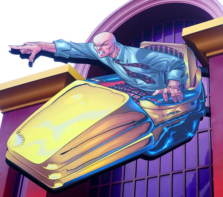 professor xavier xmer art at universal studios florida