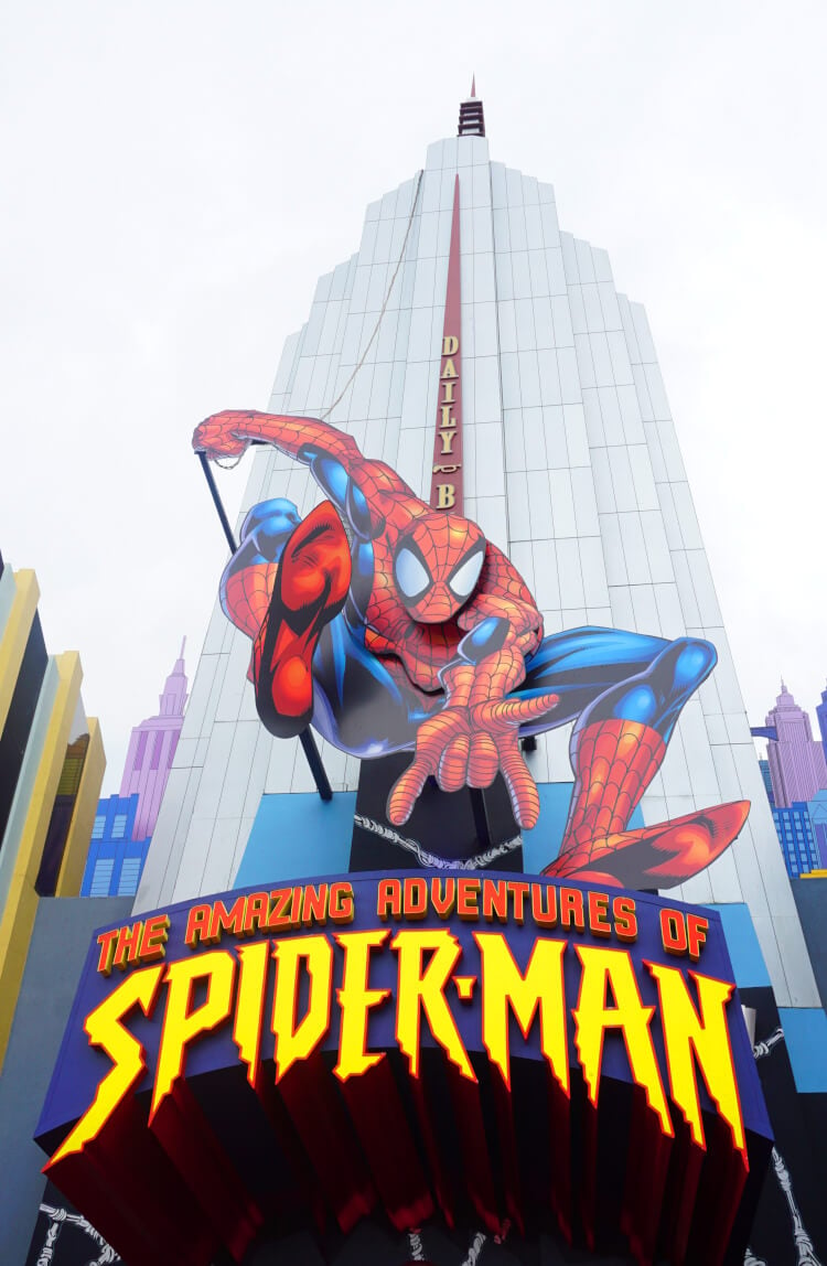 spiderman ride at universal studios 