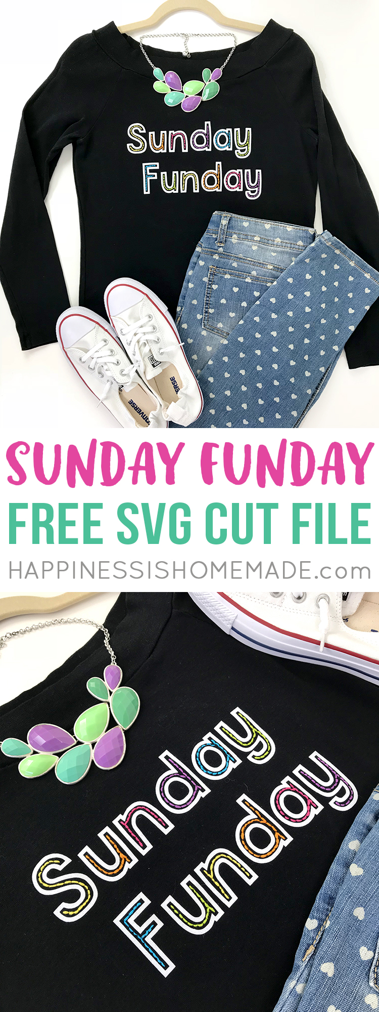 sunday funday free svg cut file