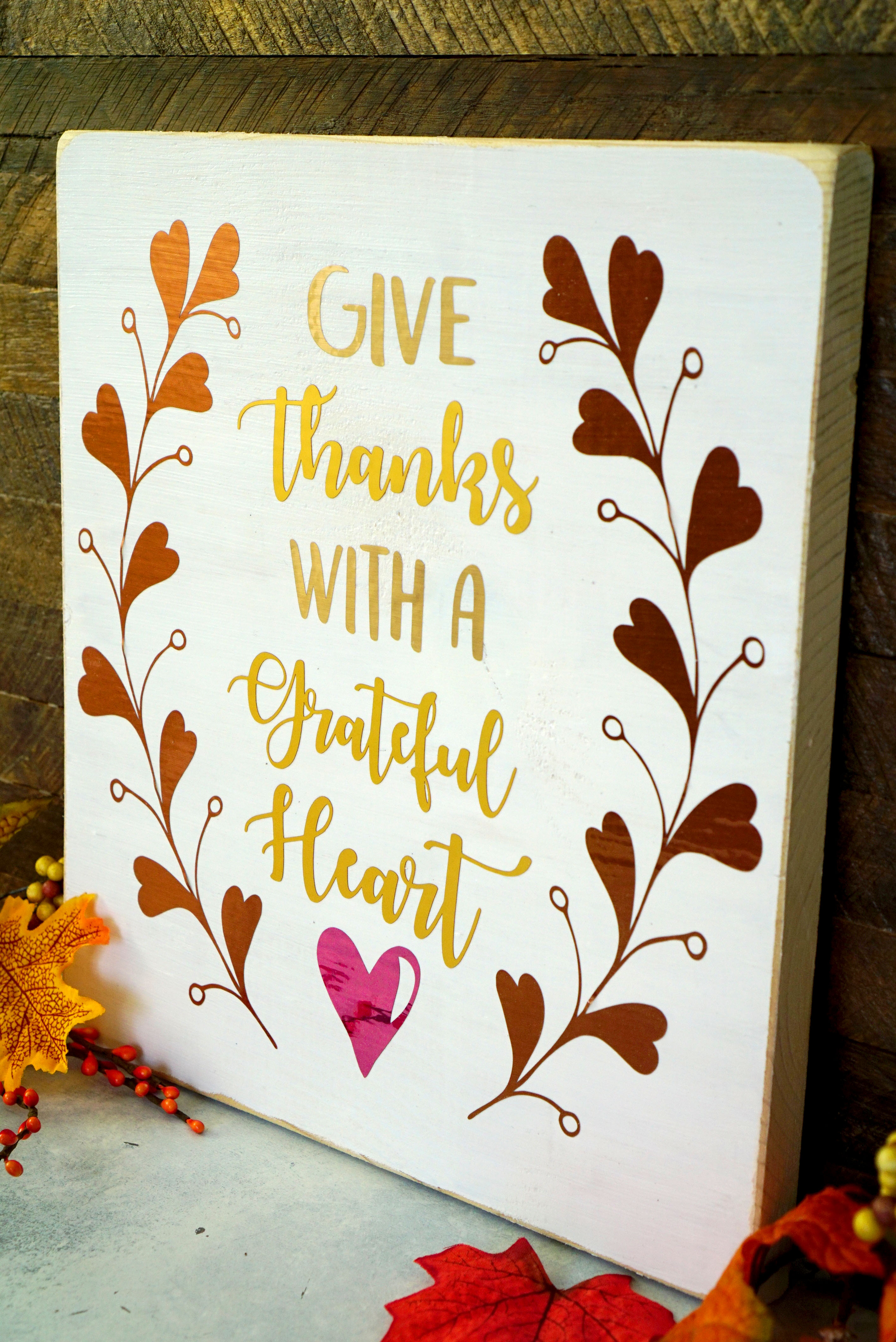 cute diy sign for thanksgiving