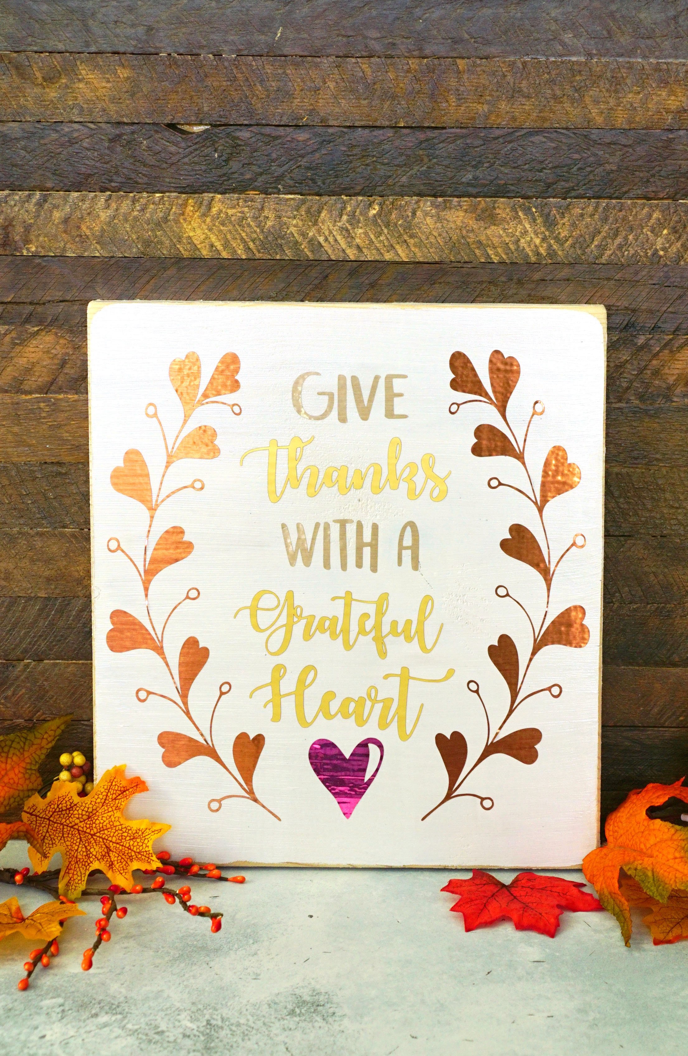 thanksgiving or fall print sign