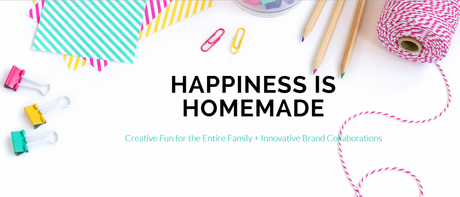 happiness is homemade branding example