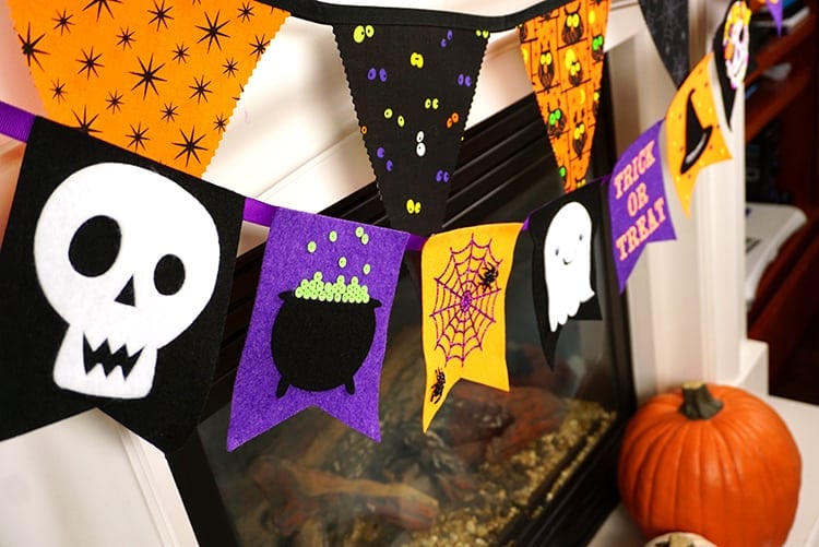 cute diy halloween banner