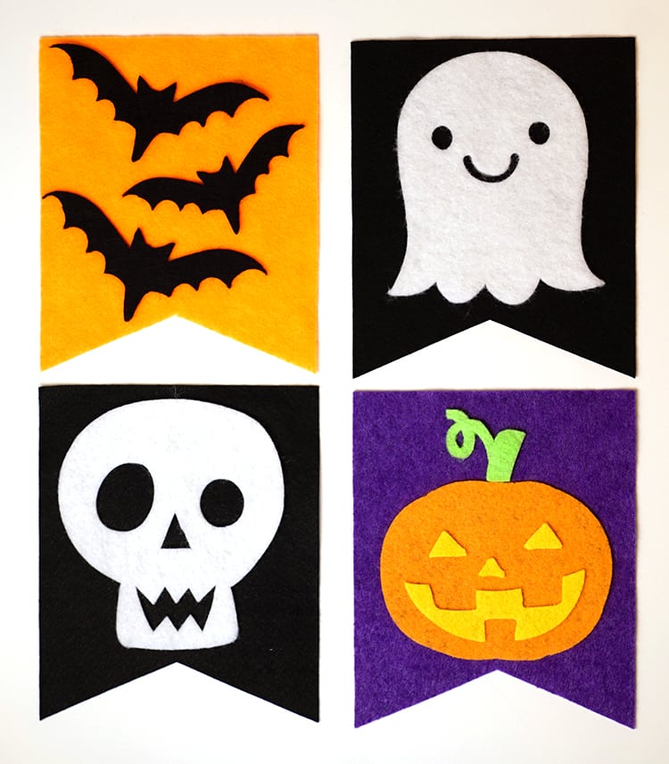 cut outs for halloween banner