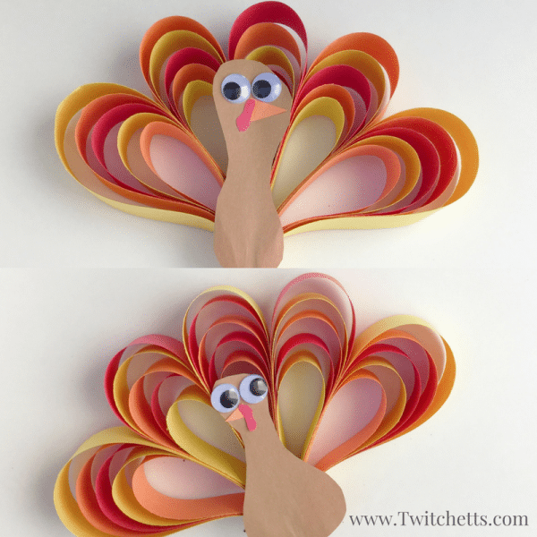 paper turkey craft for kids