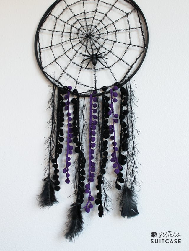 halloween dream catcher craft 