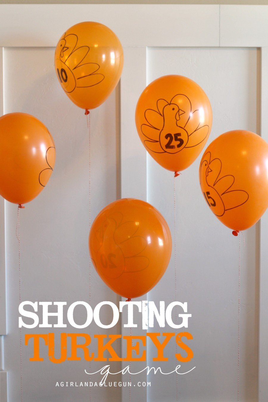 shooting turkeys balloon shooting game for kids