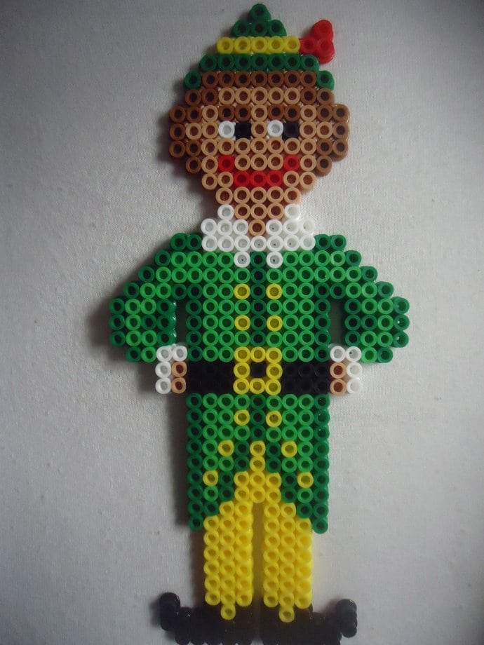 Christmas Perler Bead Patterns & Ideas - Happiness is Homemade