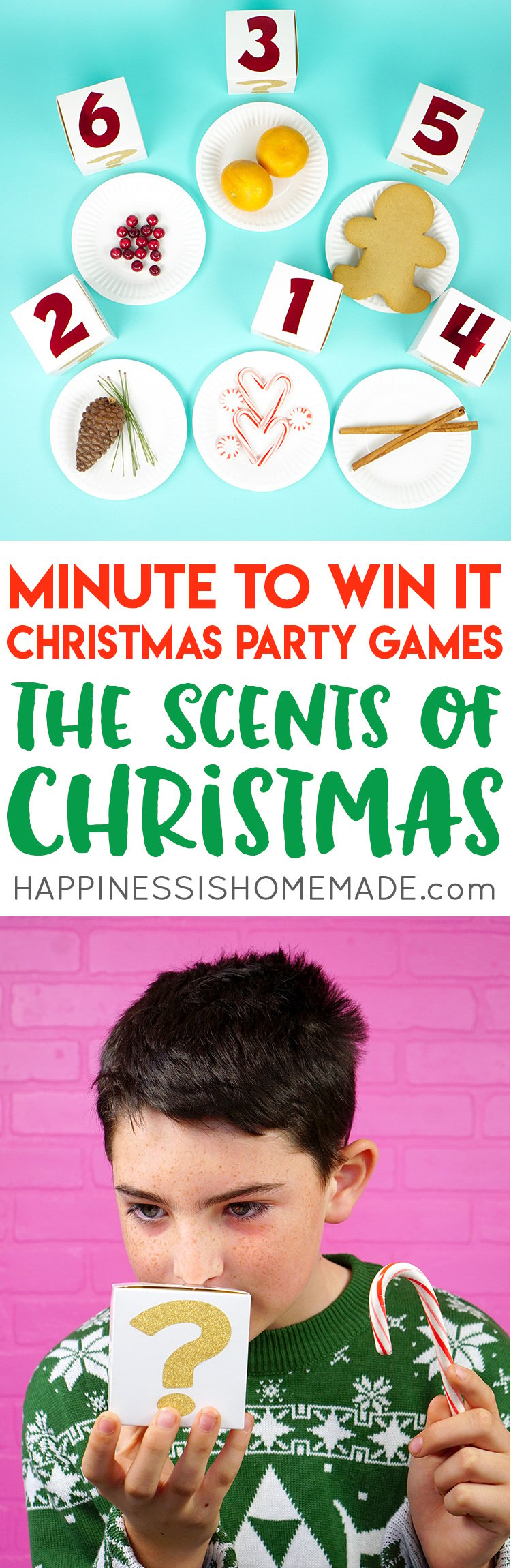 Minute to Win It Christmas Games for All Ages - Happiness is Homemade