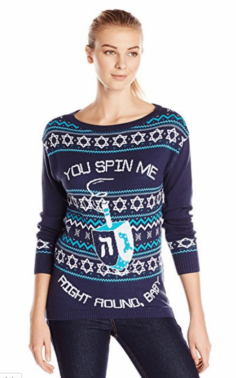 you spin me dreidel Hanukkah sweater