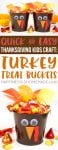 thanksgiving kids craft turkey treat buckets